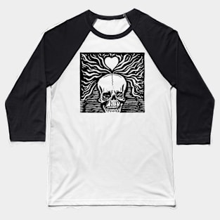 Day of the Dead - Love and Death Baseball T-Shirt